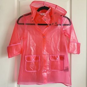 Girl’s H&M Transparent Raincoat